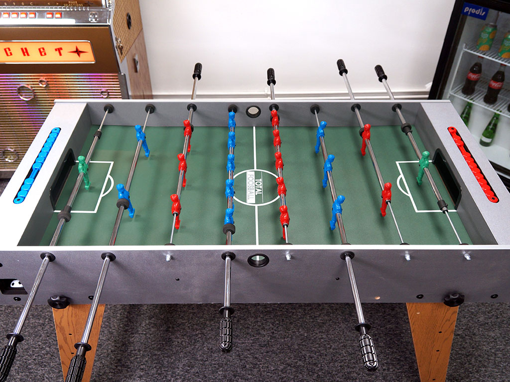 Total Foosball Olympico Folding Football Table | Home Leisure Direct